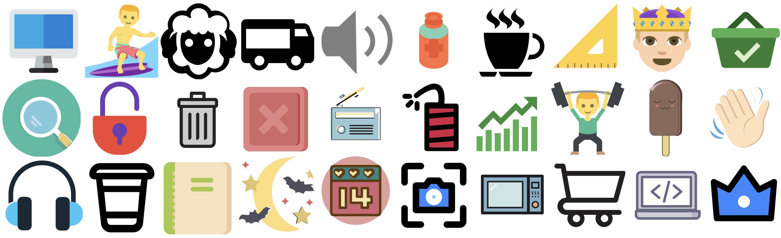 Icon Demo Background